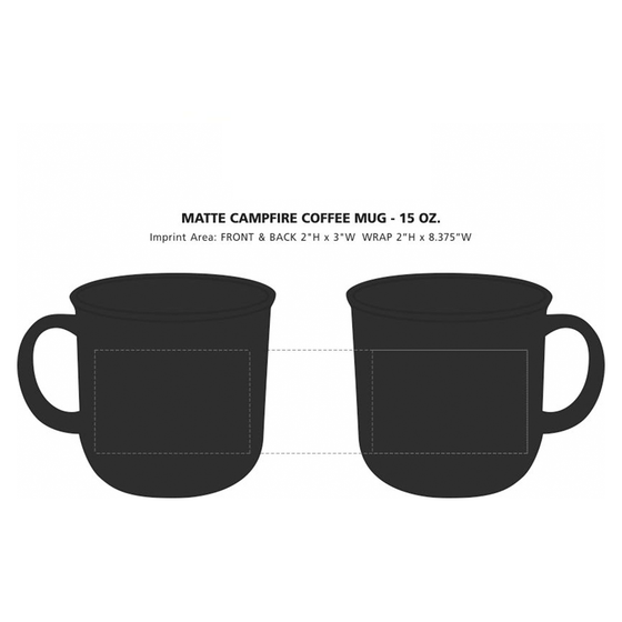 Matte Campfire Mug - 15 oz